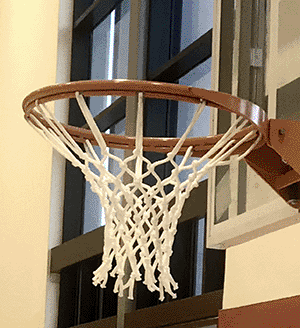 Rope basketball net